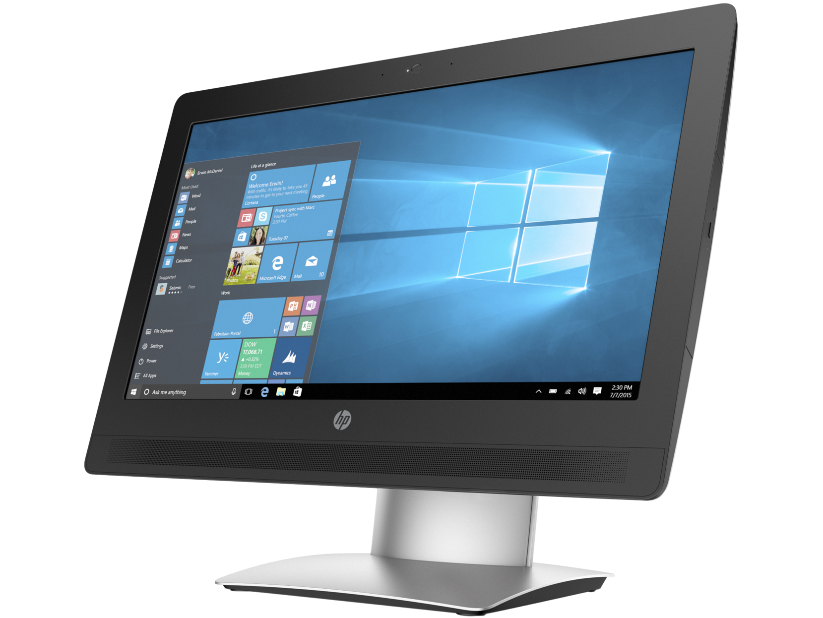 HP ProOne 400 G2 20-in Touch AiO PC (with Wireless Keyboard and Mouse)