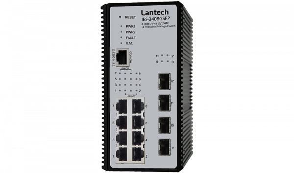 Lantech PoE Managed Switch