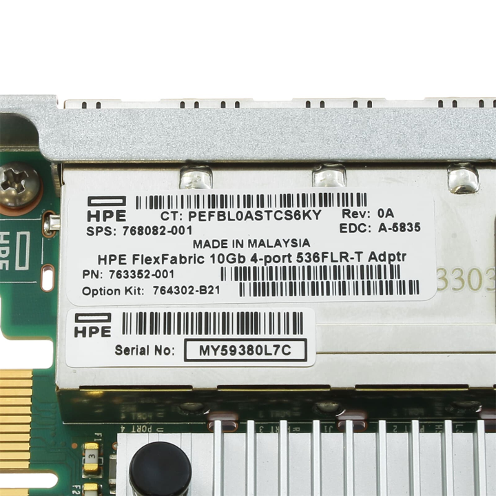 HPE FlexFabric 10Gb 4-Port 536FLR-T Adapter