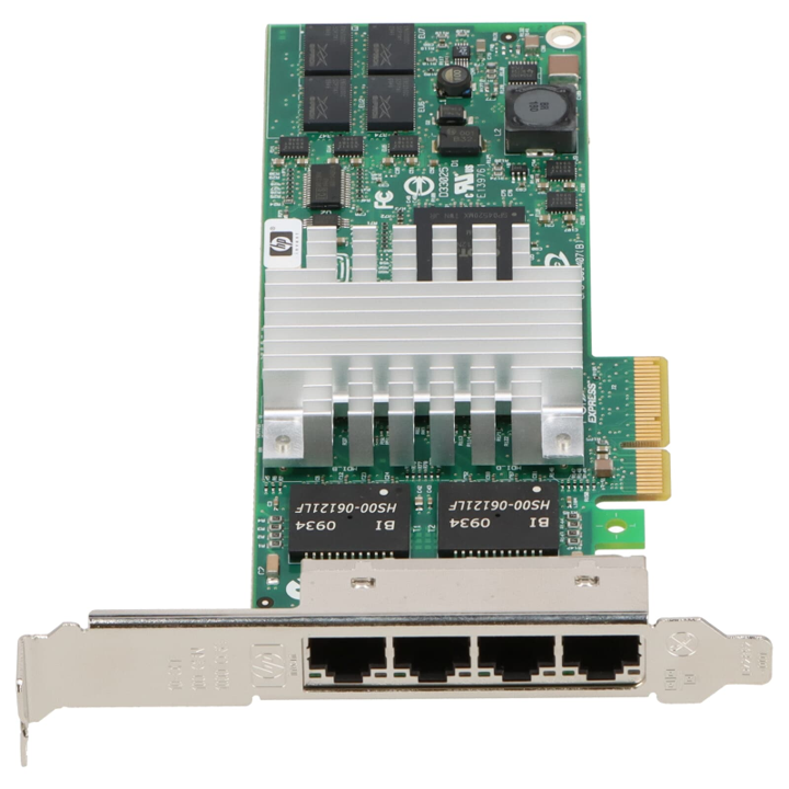 HP NC364T Quad Port Gigabit Ethernet Adapter Board
