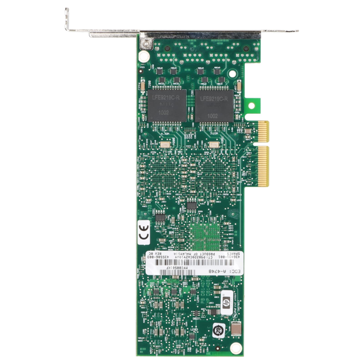 HP NC364T Quad Port Gigabit Ethernet Adapter Board