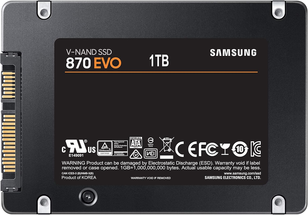 SAMSUNG SSD 870 EVO, 1Tb SATA 2.5