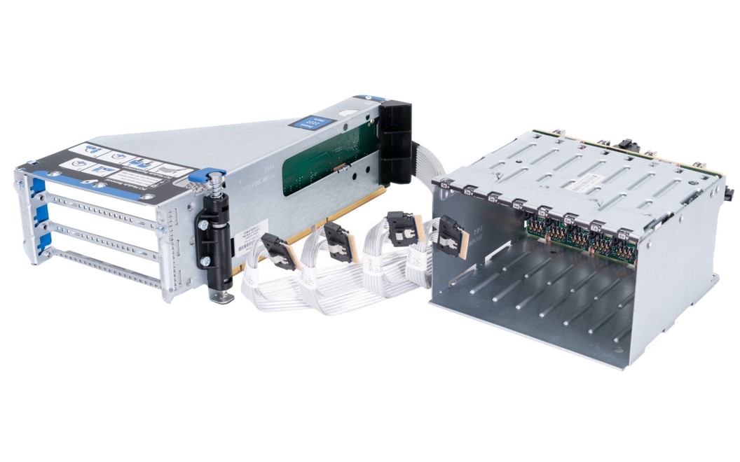 HP ProLiant DL380 DL385 Gen10 8x U.2 NVMe Express Bay Enablement Kit