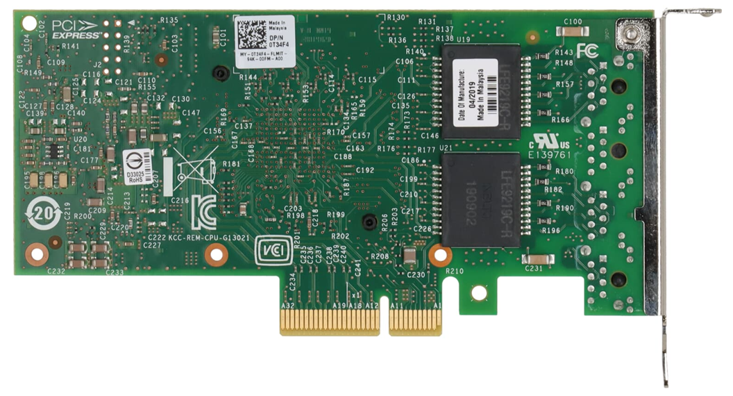 Intel® Ethernet Server Adapter I350-T4