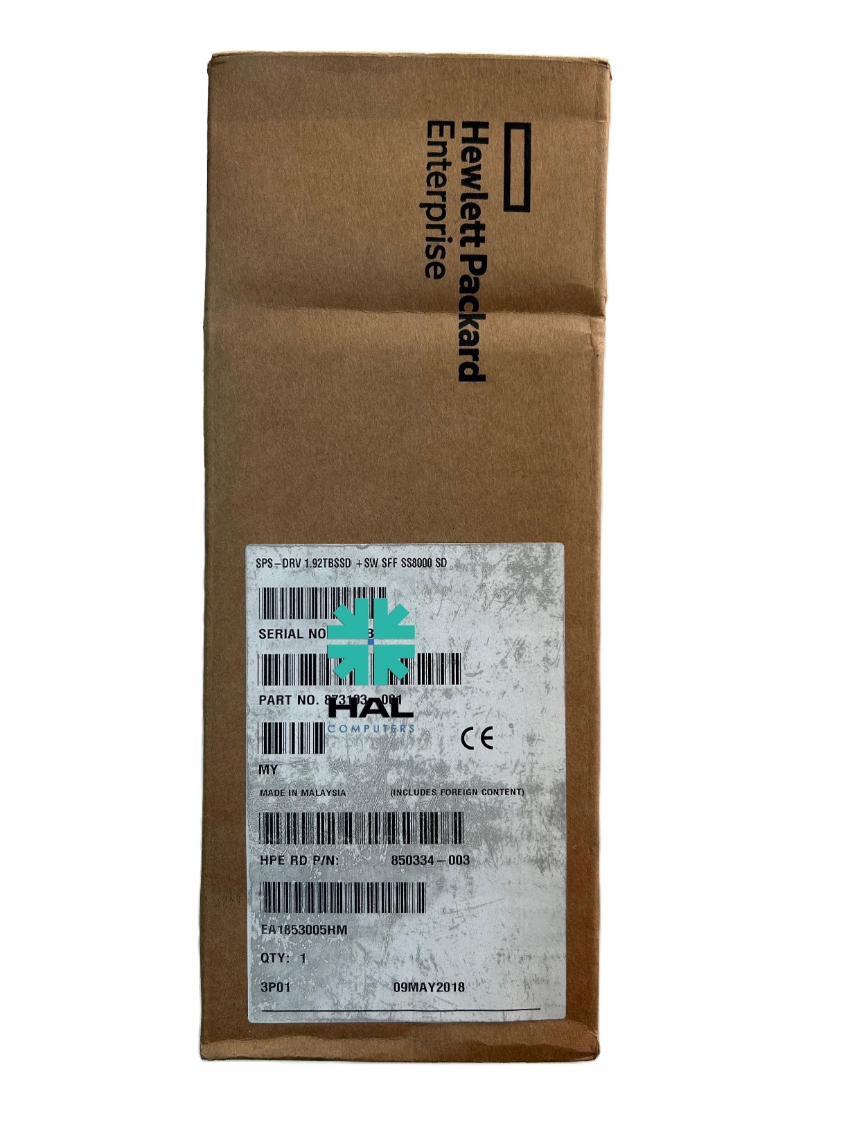 HPE SPS-DRV 1.92TBSSD +SW SFF SS8000 SD