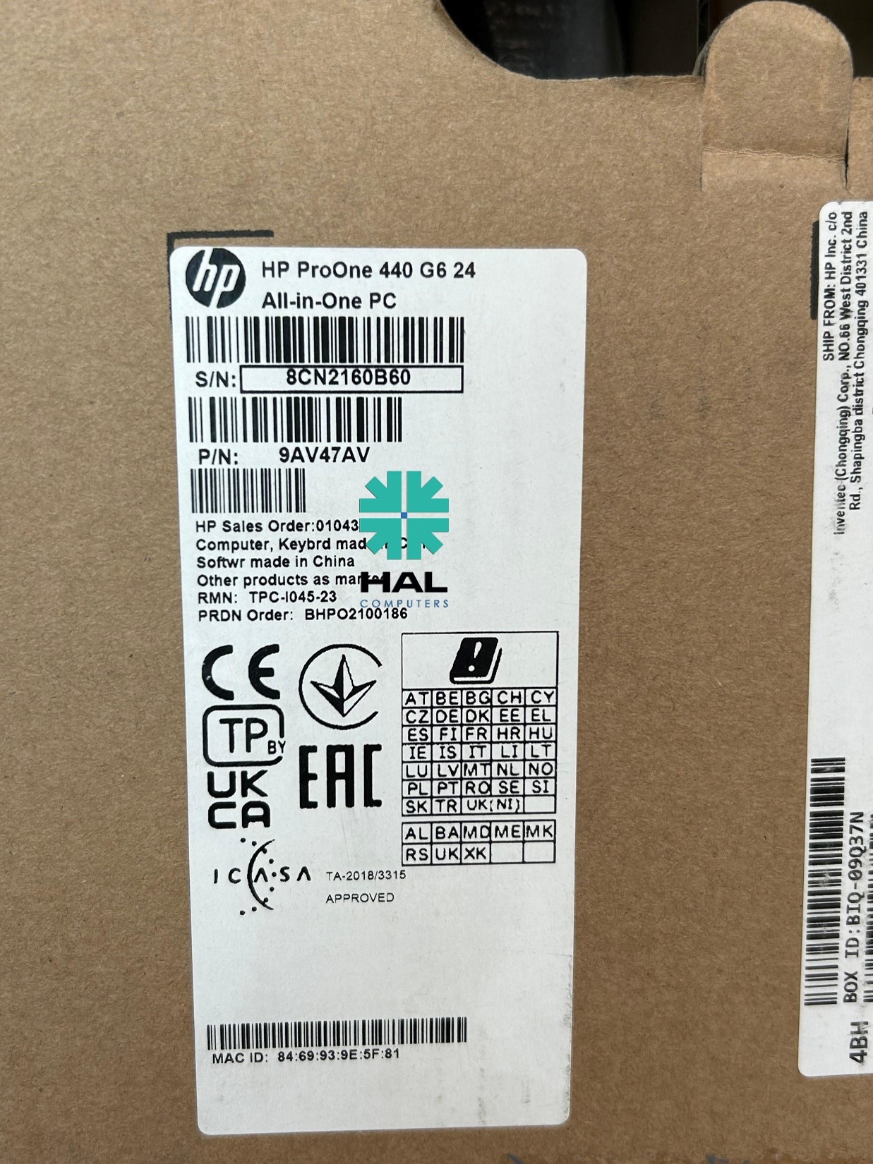 HP ProOne 440 G6 24 All-in-One PC