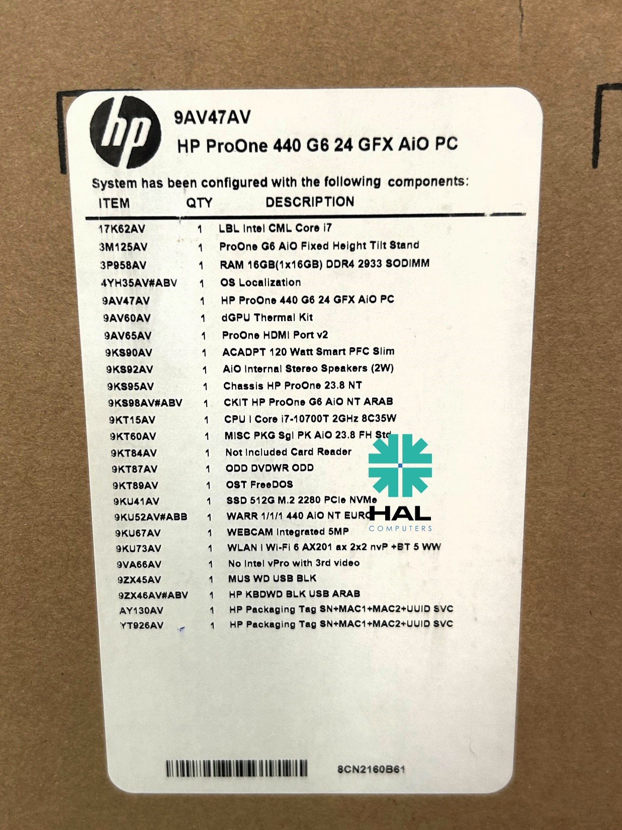 HP ProOne 440 G6 24 All-in-One PC