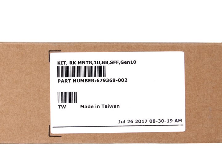 HPE Rail Kit 1U SFF Ball Bearing Gen10 Mounting Rail