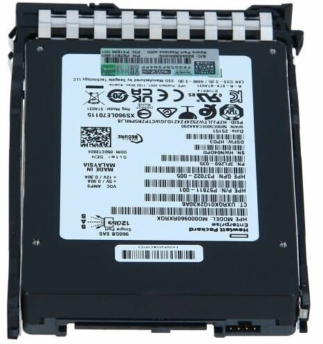 HPE 960GB SAS 12G MIXED USE SFF BC VALUE SAS MULTI VENDOR SSD  [P40510-B21]