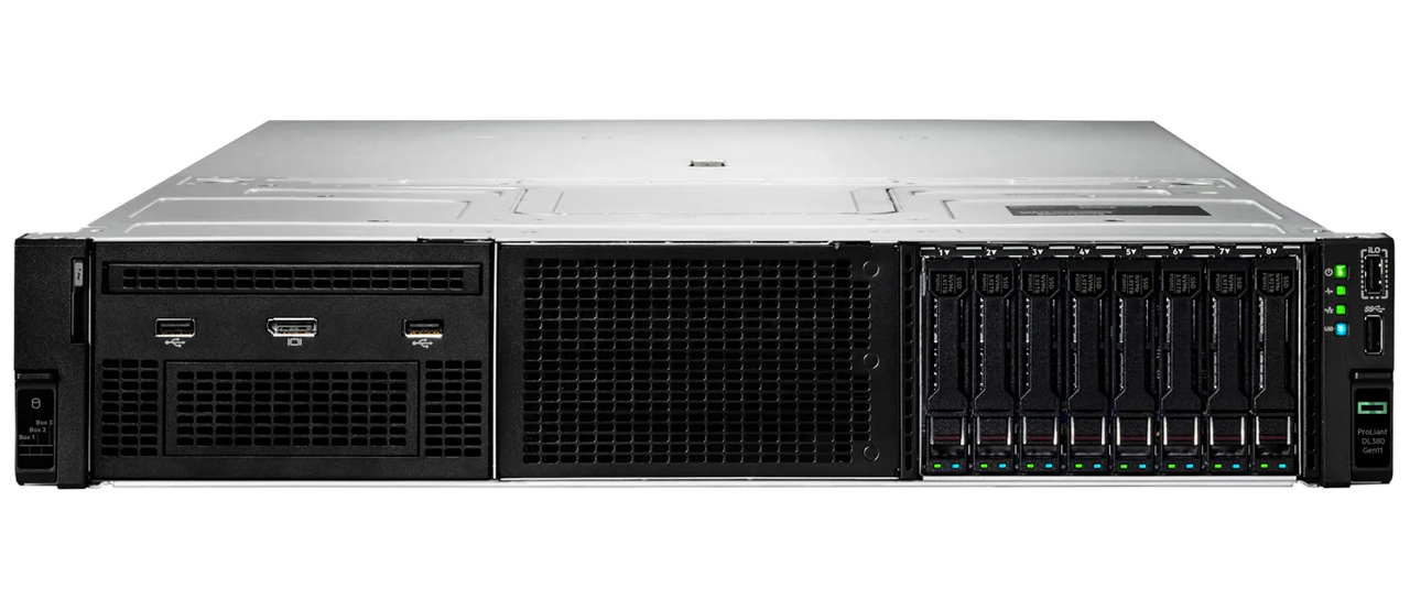HPE ProLiant DL380 Gen11 4510 12-Core 64GB RAM 8SFF 2x960GB SSD Rack Server