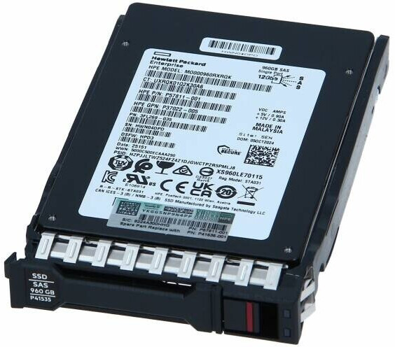 HPE 960GB SAS 12G MIXED USE SFF BC VALUE SAS MULTI VENDOR SSD  [P40510-B21]